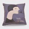 Vintage Lady Cushion Cover