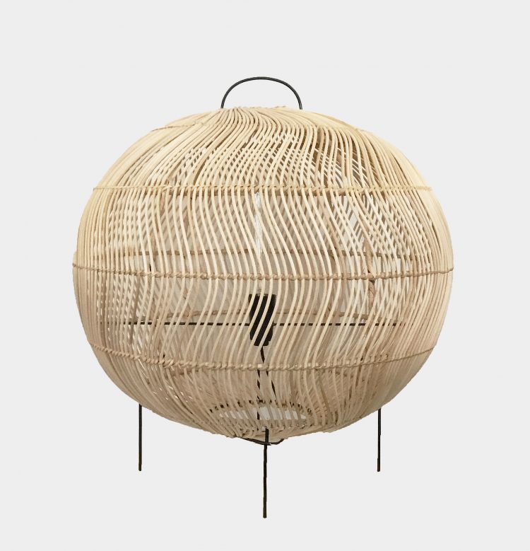 Rattan Table Lamp - Small